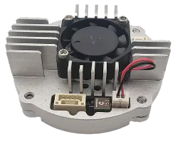 FOT-Mini rear view showing thermal management