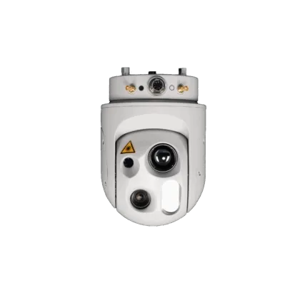 Merio Milvus 10M aerial EO/IR gimbal — front view